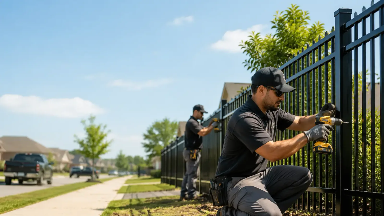 Metal Fence Installation in Caledonia, OH